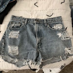 Vintage levi cutoff shorts